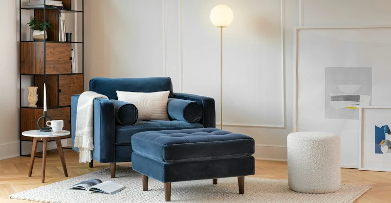 Mara Walnut Side Table - Handcrafted Wooden Side Table for Living Room or Bedroom 2 Mara Walnut Side Table - Handcrafted Wooden Side Table for Living Room or Bedroom - Image 2